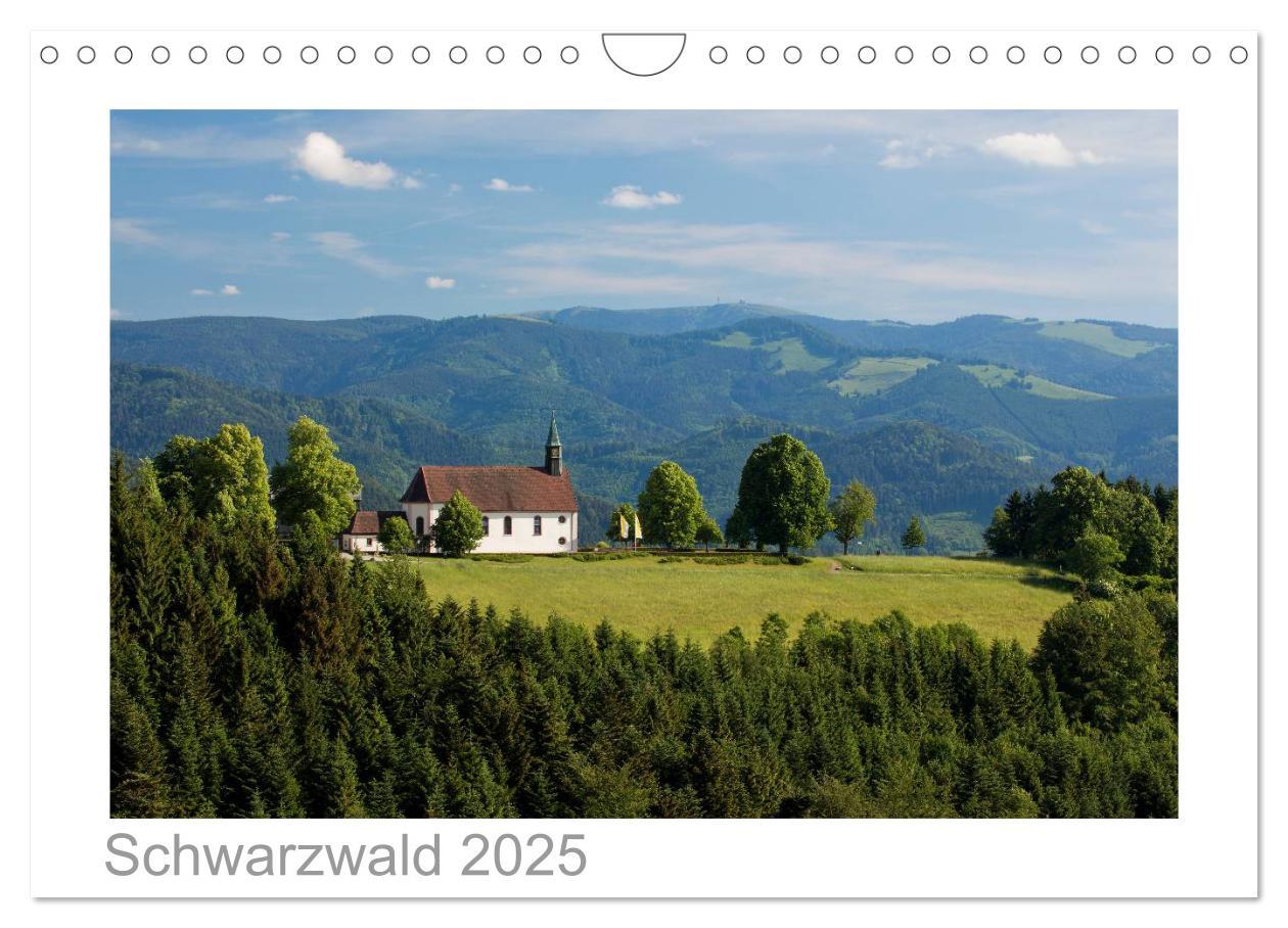 Cover: 9783435818648 | Schwarzwald 2025 (Wandkalender 2025 DIN A4 quer), CALVENDO...