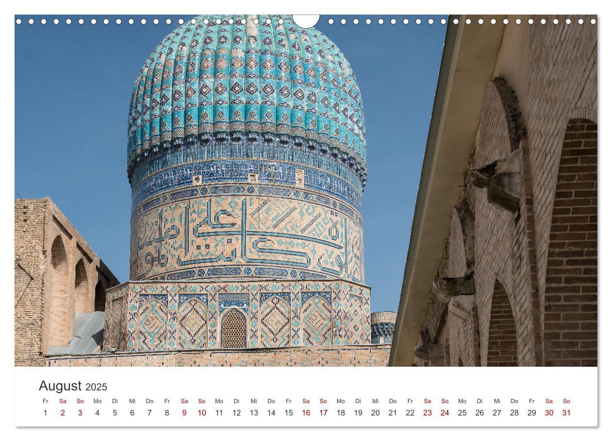 Bild: 9783383899393 | Usbekistan (Wandkalender 2025 DIN A3 quer), CALVENDO Monatskalender