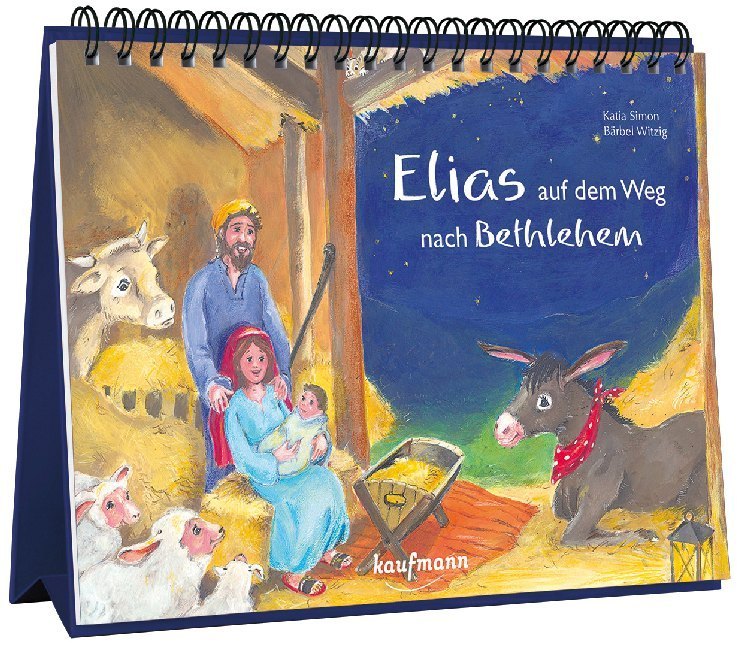 Cover: 9783780608987 | Elias auf dem Weg nach Bethlehem | Katia Simon | Kalender | 48 S.