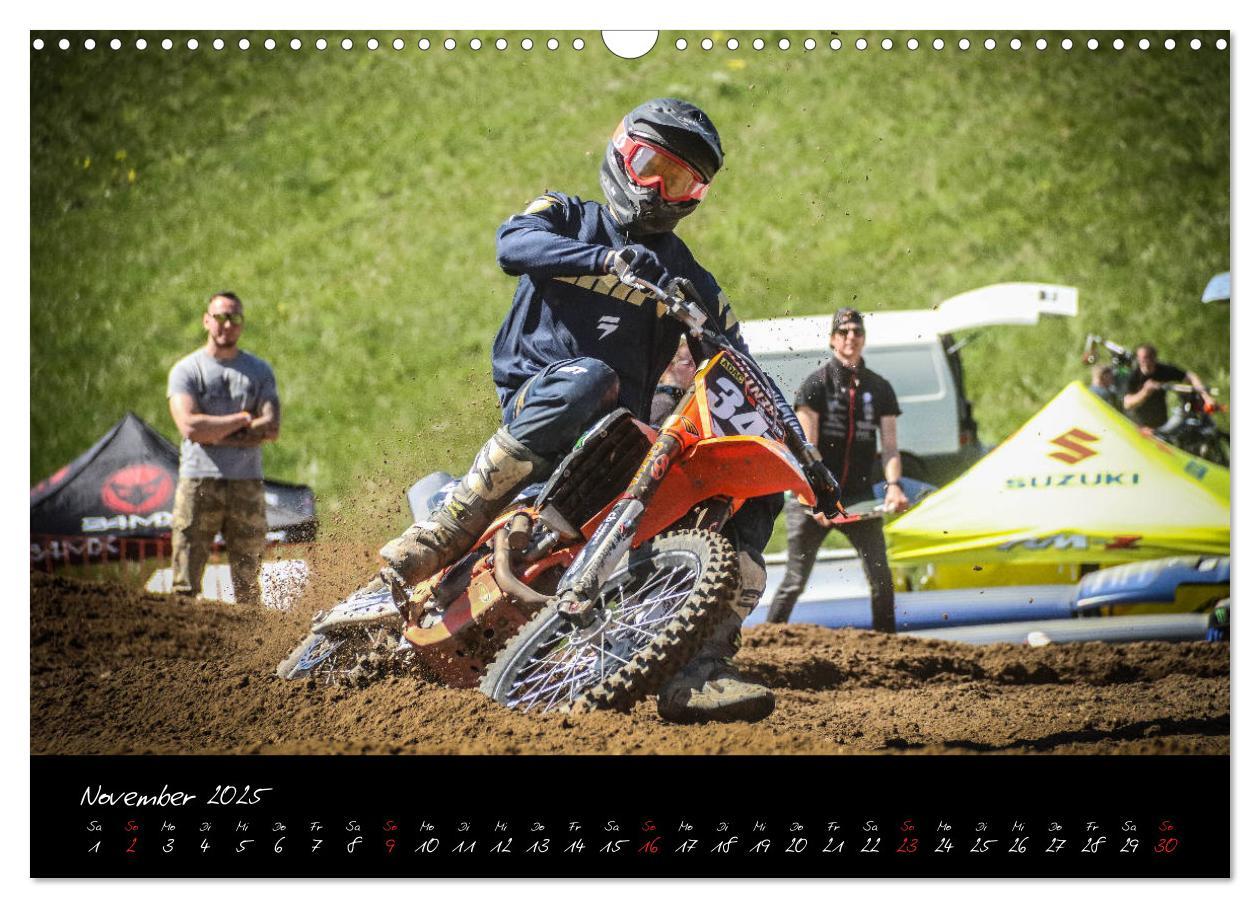 Bild: 9783435295395 | Motocross Racing 2025 (Wandkalender 2025 DIN A3 quer), CALVENDO...