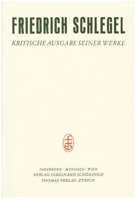 Cover: 9783506778178 | Fragmente zur Poesie und Literatur. Tl.2 | Zweiter Teil | Schlegel