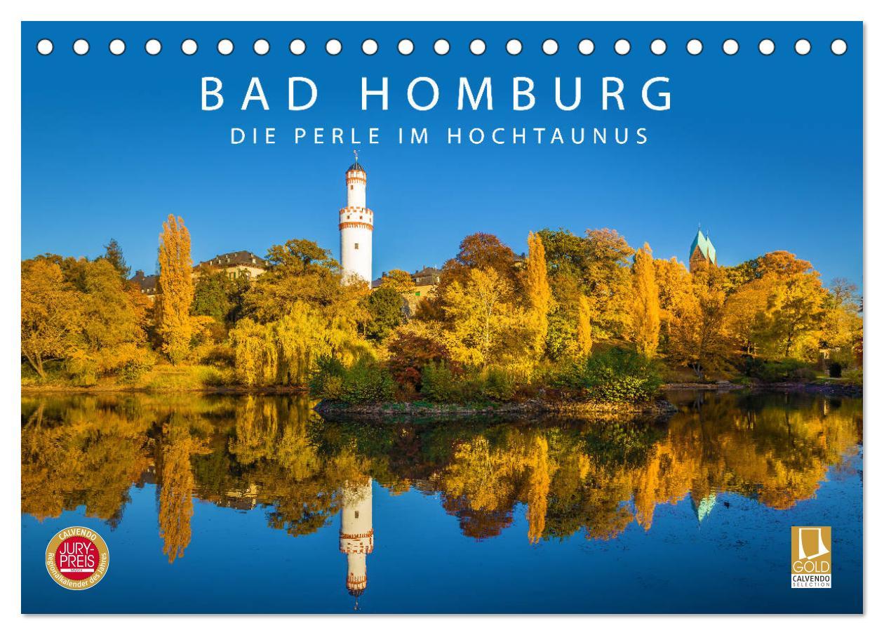 Cover: 9783435388622 | Bad Homburg - Die Perle im Hochtaunus (Tischkalender 2025 DIN A5...