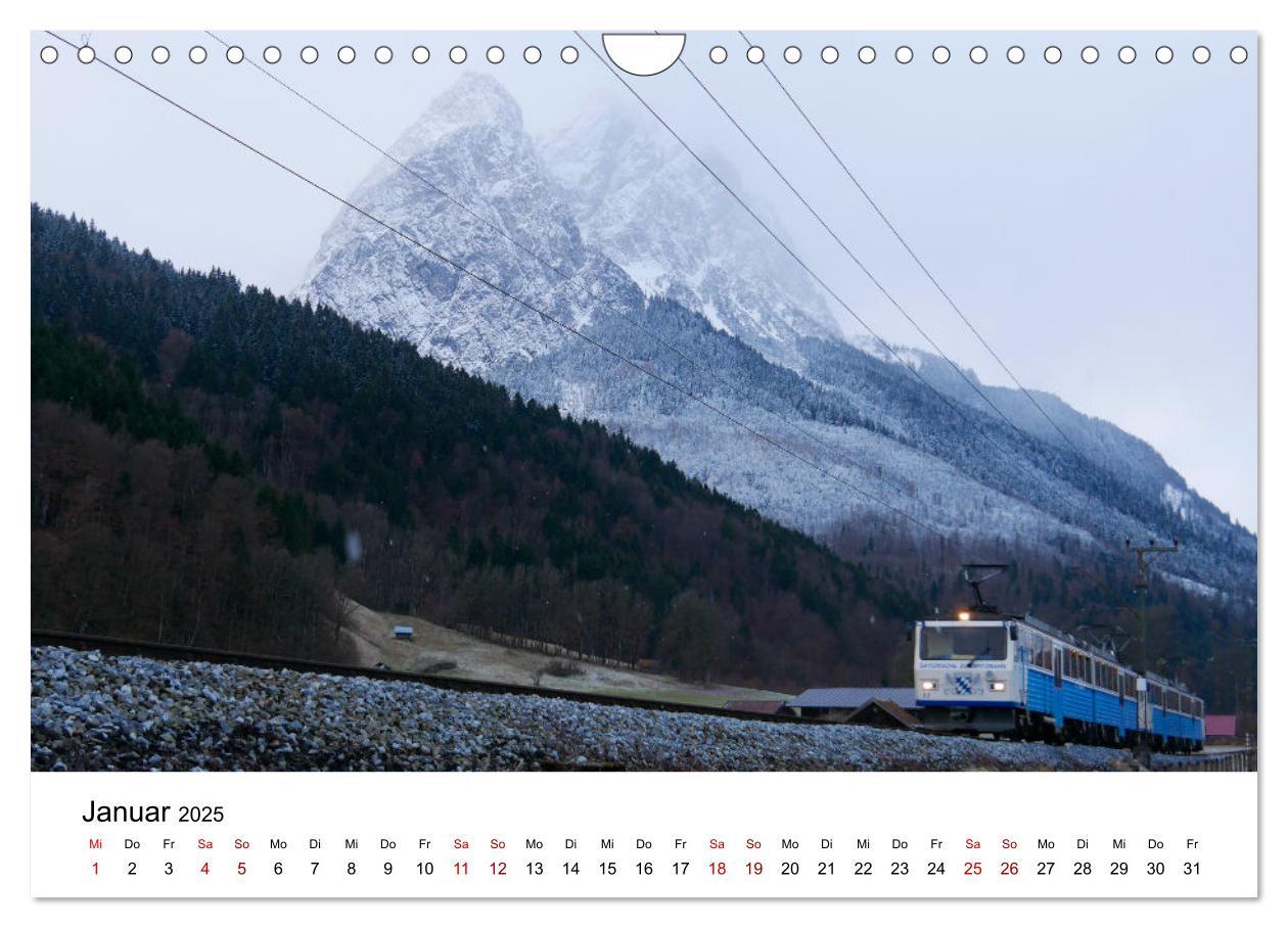 Bild: 9783435019649 | Das Zugspitzegebiet (Wandkalender 2025 DIN A4 quer), CALVENDO...