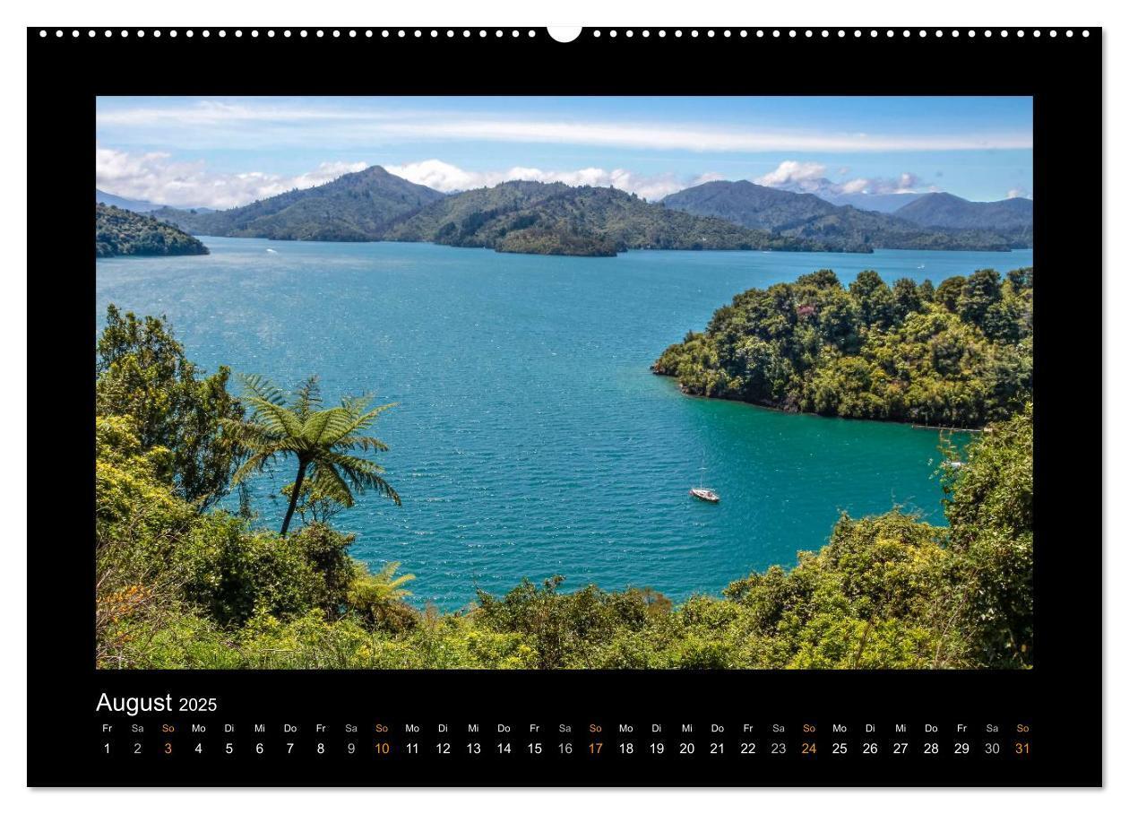 Bild: 9783435679096 | Neuseeland - Wunderwelt der Natur (Wandkalender 2025 DIN A2 quer),...