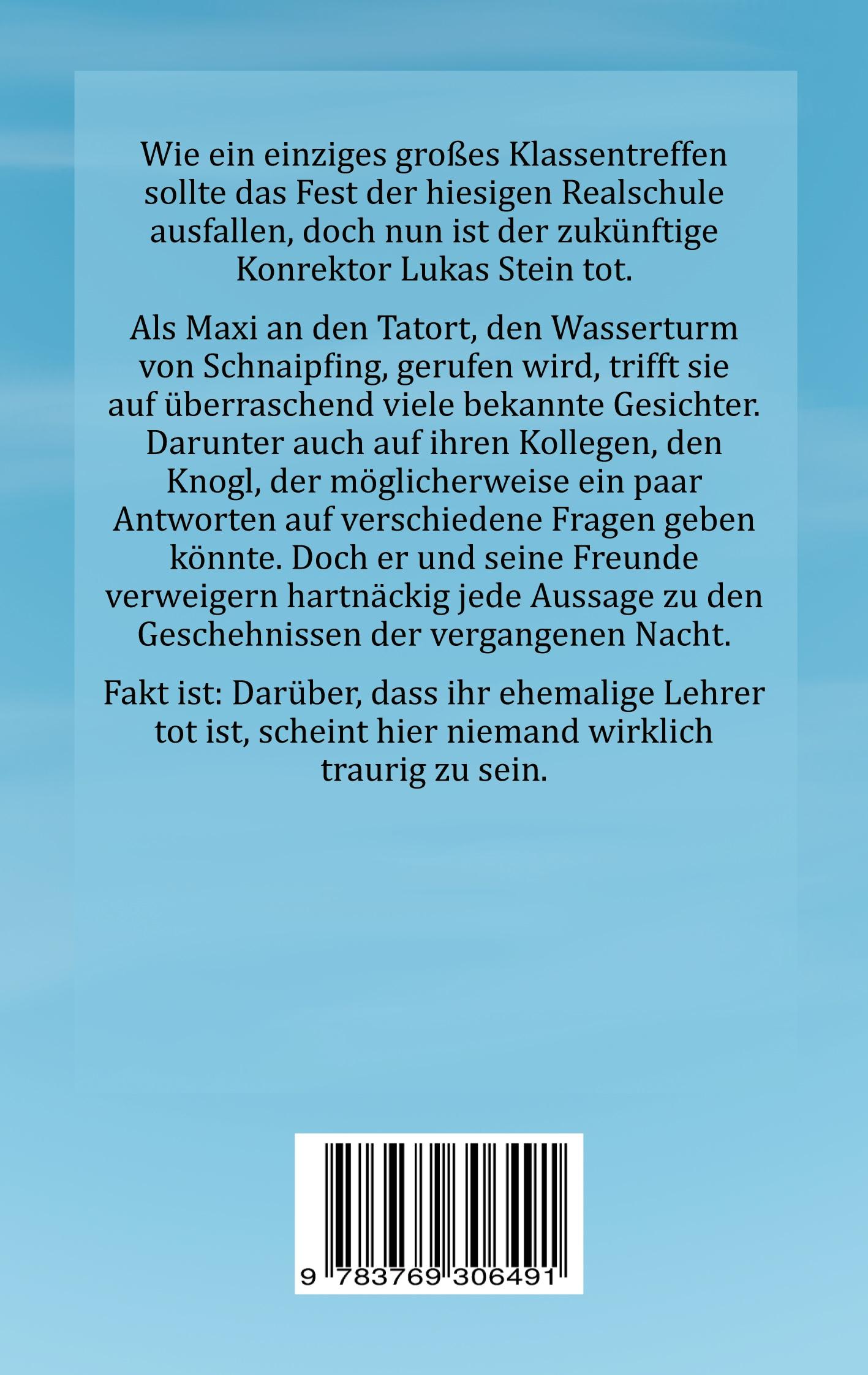 Rückseite: 9783769306491 | Herzlichen Glückwunsch, Sie werden ermordet! | Meisinger Band 4 | Buch