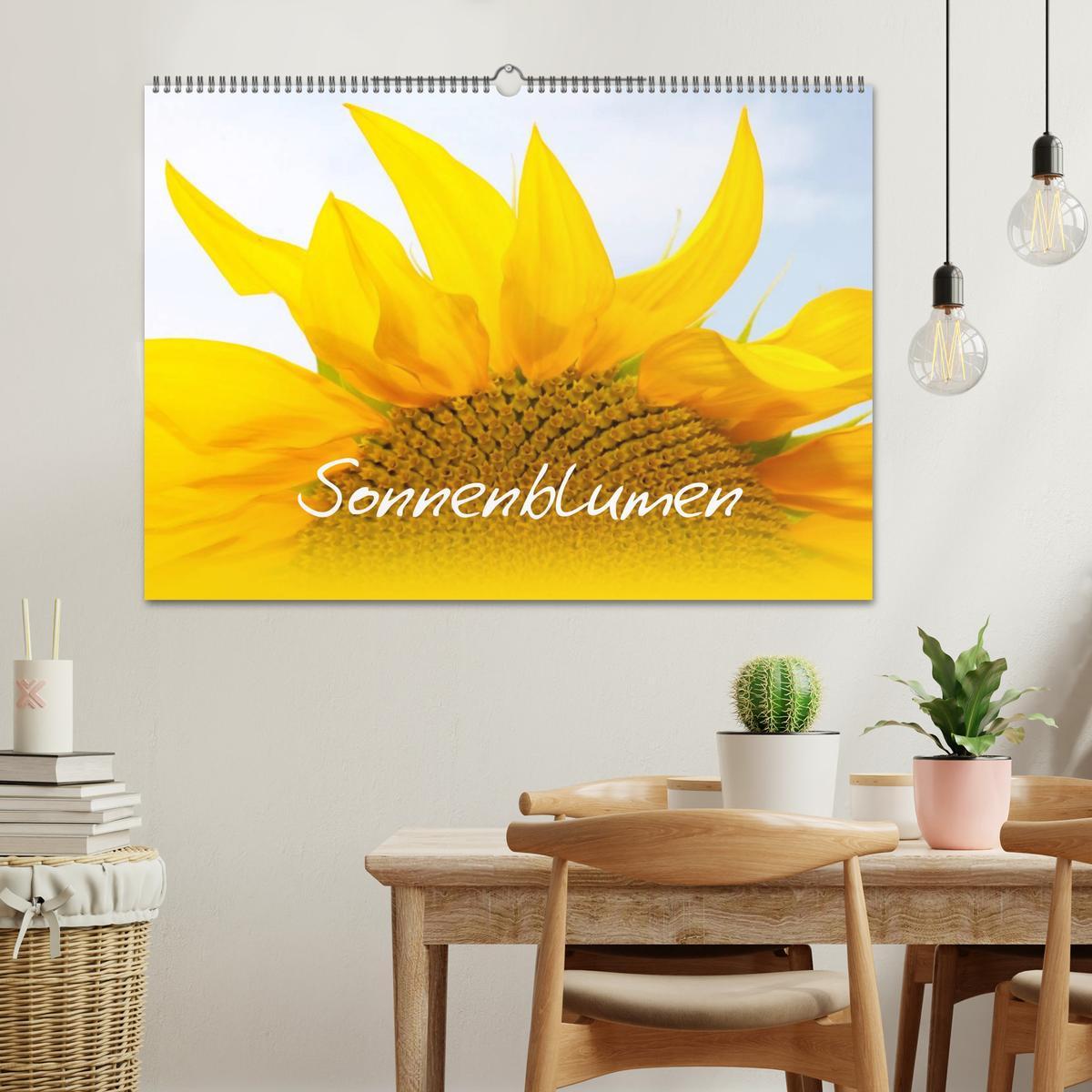 Bild: 9783435799404 | Sonnenblumen - die Blumen der Lebensfreude (Wandkalender 2025 DIN...