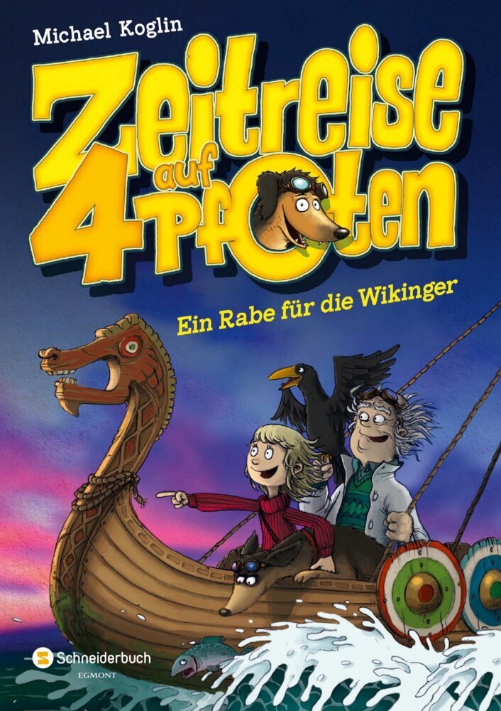 Cover: 9783505139567 | Zeitreise auf vier Pfoten - Ein Rabe für die Wikinger | Michael Koglin