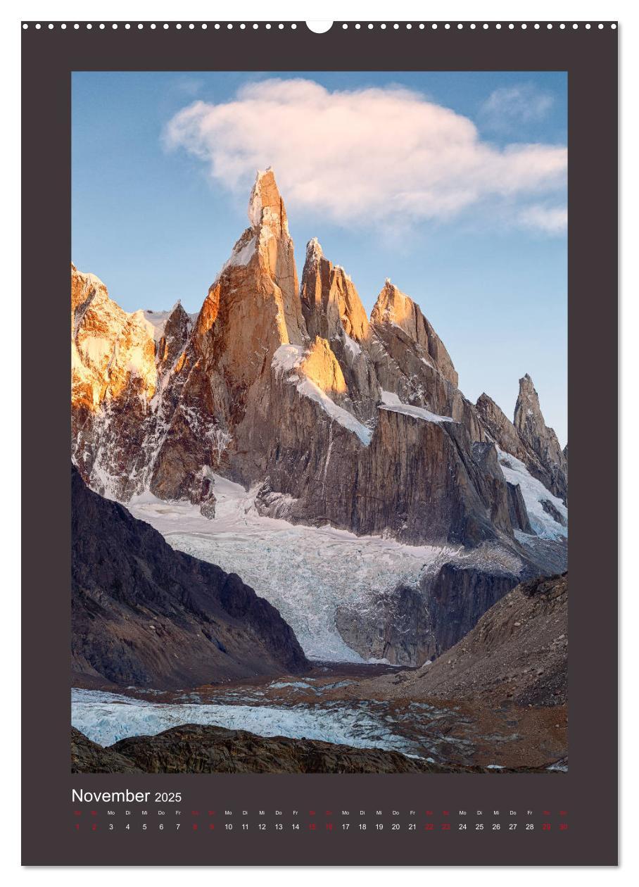 Bild: 9783435996353 | Patagonien: Sehnsuchtsziel am Ende der Welt (Wandkalender 2025 DIN...