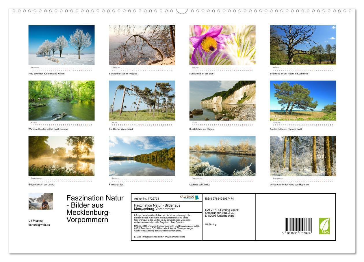 Bild: 9783435057474 | Faszination Natur - Bilder aus Mecklenburg-Vorpommern (Wandkalender...