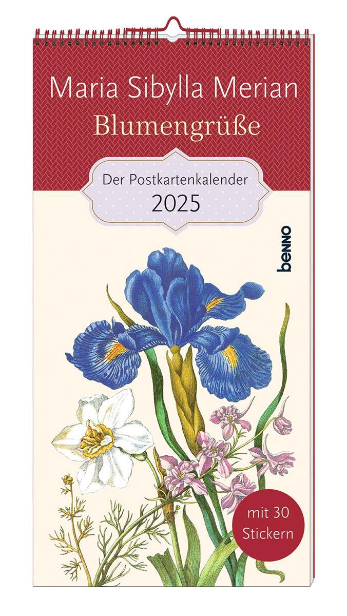 Cover: 9783746264592 | Maria Sibylla Merian - Blumengrüße 2025 | Kalender | Spiralbindung