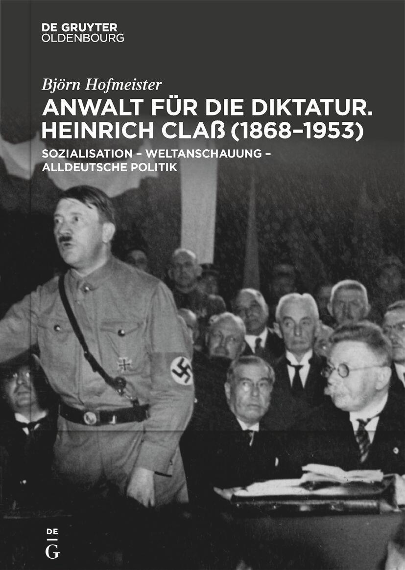 Cover: 9783111340746 | Anwalt für die Diktatur | Björn Hofmeister | Buch | XII | Deutsch