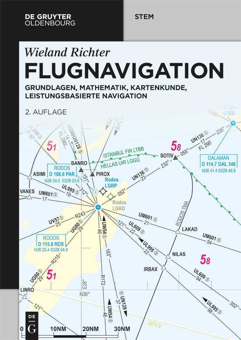 Cover: 9783110769777 | Flugnavigation | Wieland Richter | Taschenbuch | De Gruyter STEM | XII