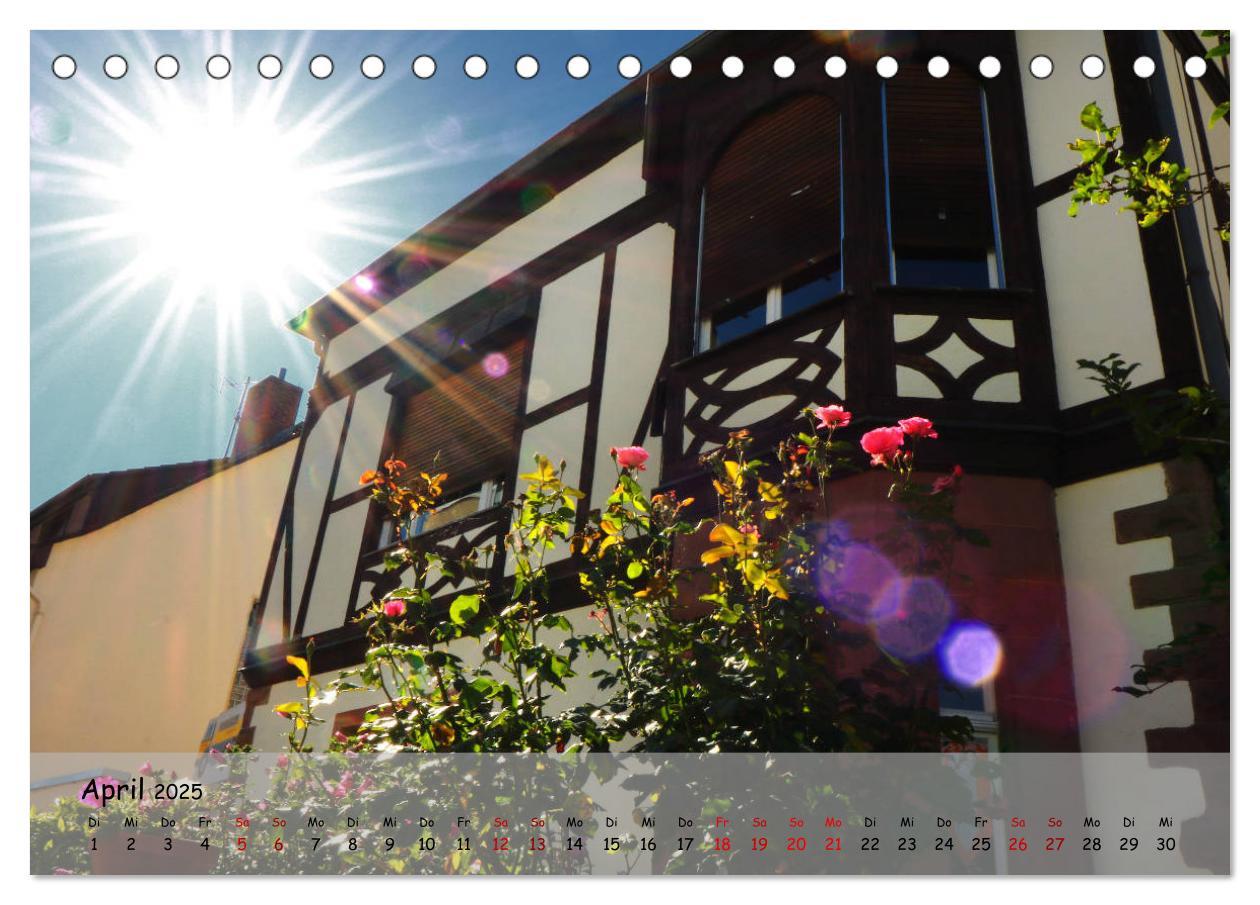 Bild: 9783435438129 | Fachwerkromantik in Hofheim am Taunus (Tischkalender 2025 DIN A5...