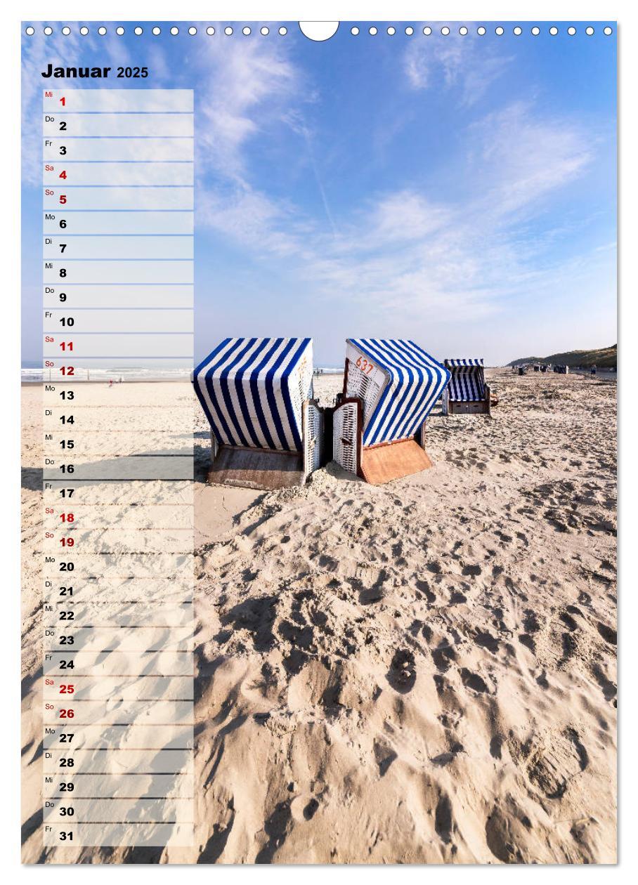 Bild: 9783435982363 | An der See Geburtstagsplaner (Wandkalender 2025 DIN A3 hoch),...