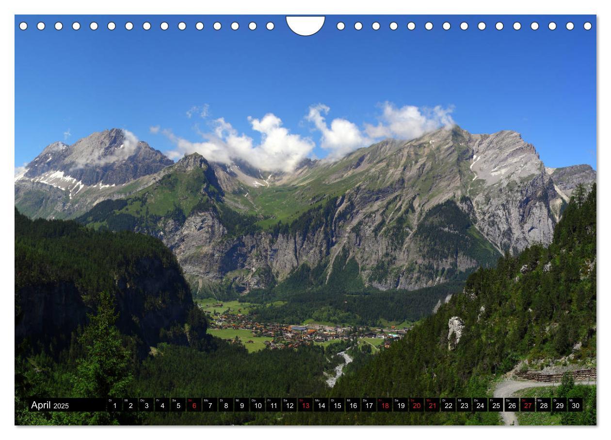 Bild: 9783435271160 | Berge im Berner Oberland (Wandkalender 2025 DIN A4 quer), CALVENDO...