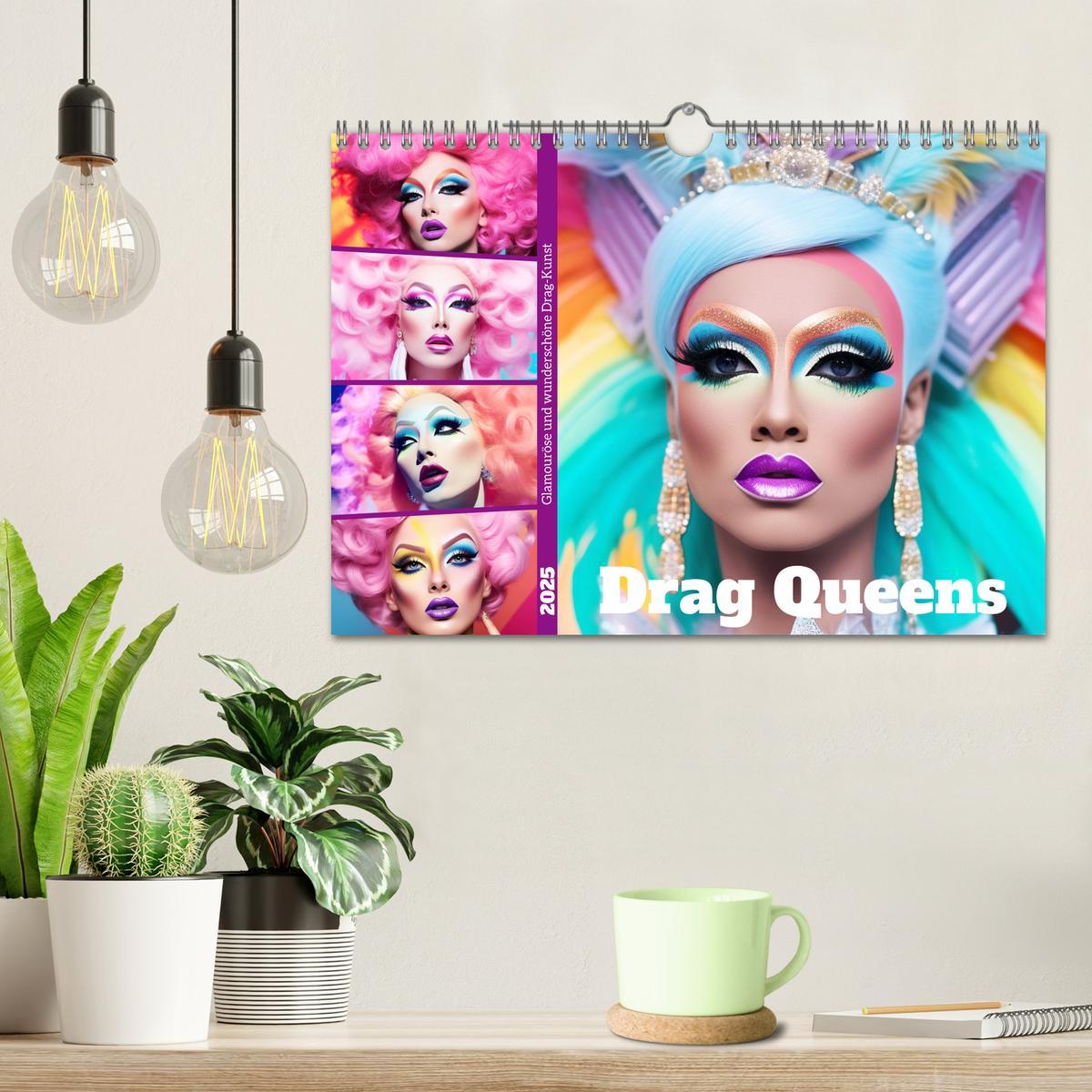 Bild: 9783383859823 | Drag Queens. Glamouröse und wunderschöne Drag-Kunst (Wandkalender...