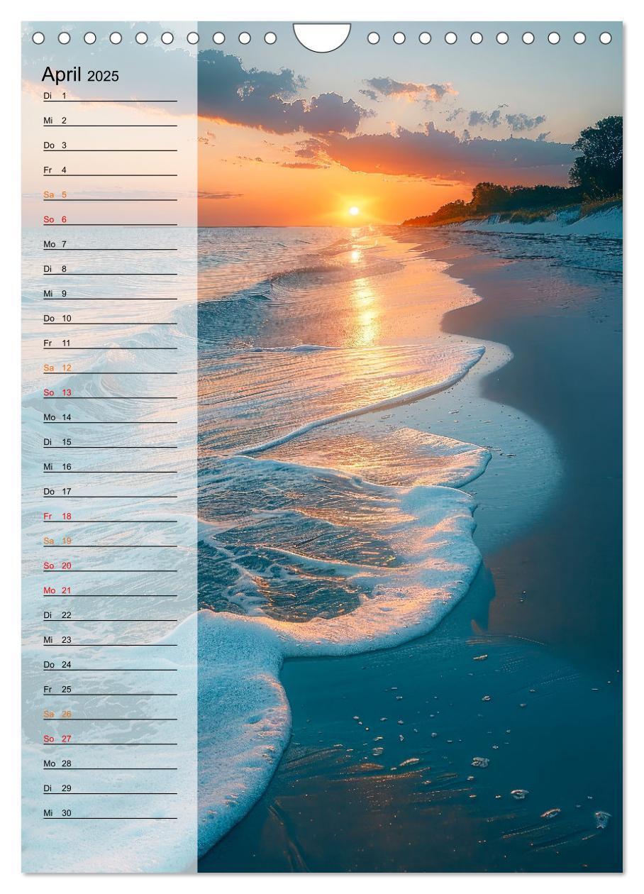 Bild: 9783457160923 | Maritim, Deutschlands Küsten (Wandkalender 2025 DIN A4 hoch),...