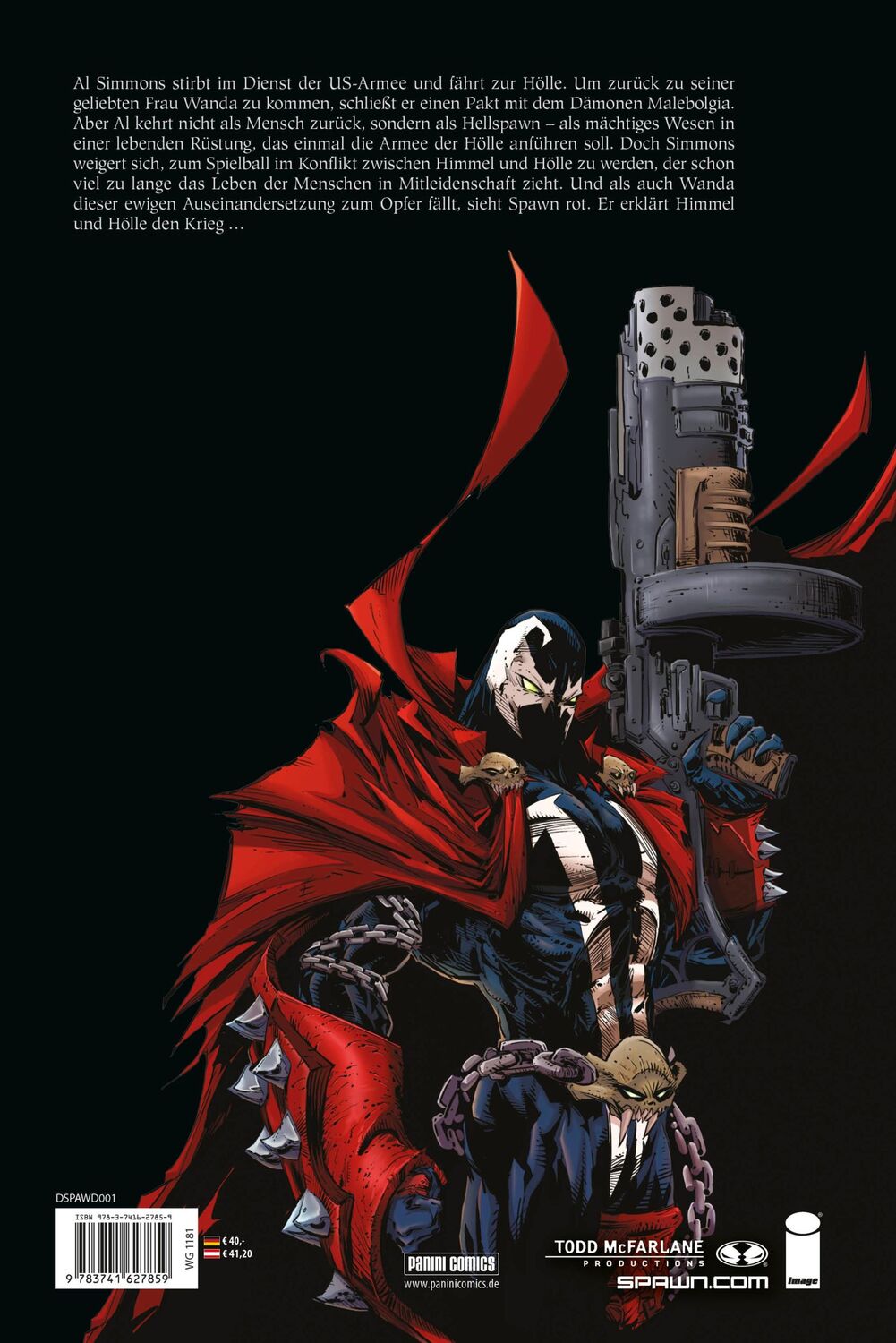 Rückseite: 9783741627859 | Spawn Deluxe Collection | Bd. 1 | Todd Mcfarlane (u. a.) | Buch | 2022