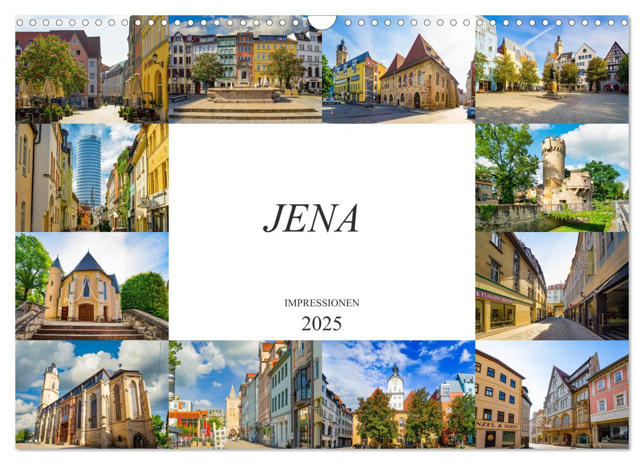 Cover: 9783435228782 | Jena Impressionen (Wandkalender 2025 DIN A3 quer), CALVENDO...