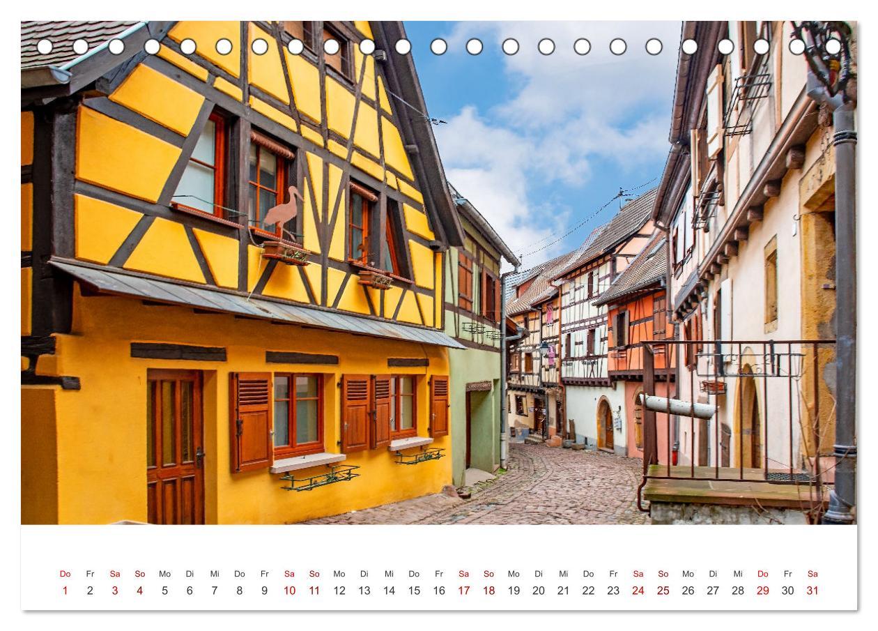 Bild: 9783435017157 | Eguisheim - Märchendorf im Elsass (Tischkalender 2025 DIN A5 quer),...