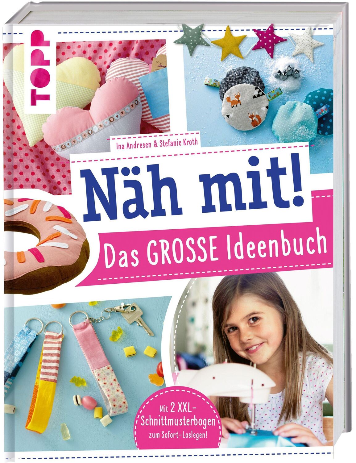 Cover: 9783772444517 | Näh mit! Das große Ideenbuch | Ina Andresen (u. a.) | Buch | 176 S.