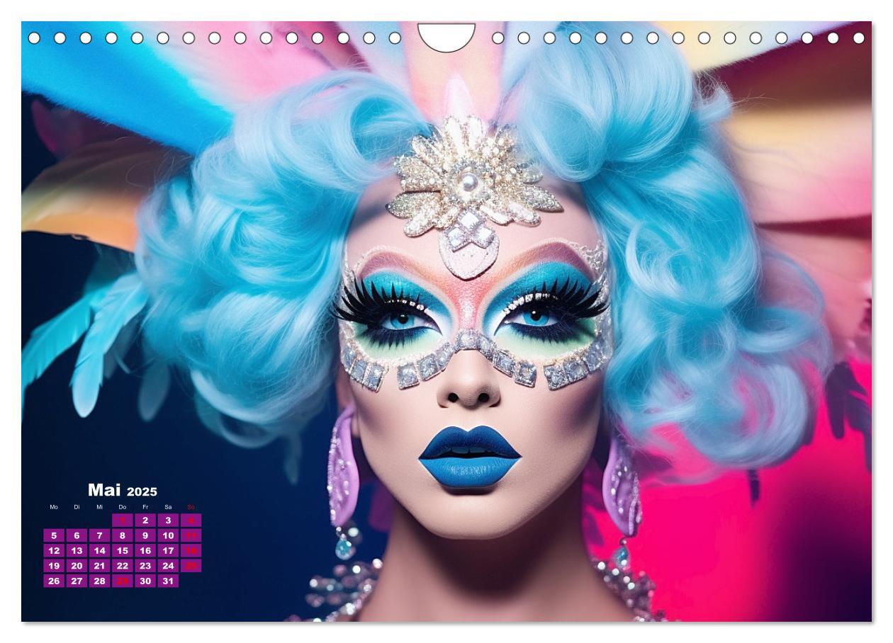 Bild: 9783383859823 | Drag Queens. Glamouröse und wunderschöne Drag-Kunst (Wandkalender...