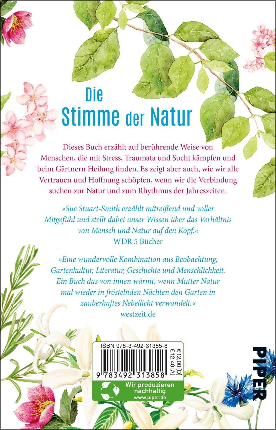 Rückseite: 9783492313858 | Vom Wachsen und Werden | Sue Stuart-Smith | Taschenbuch | 384 S.