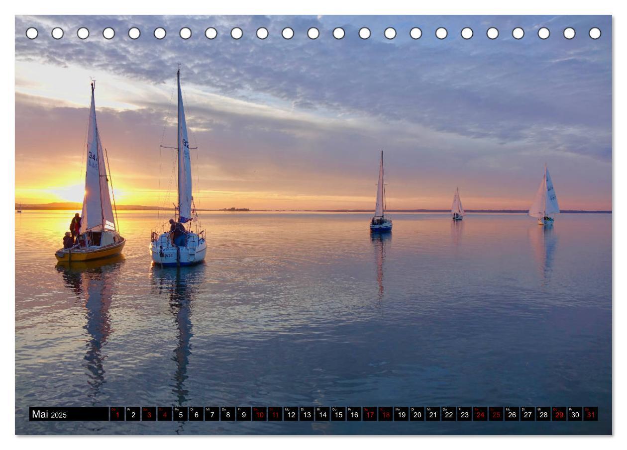 Bild: 9783435282982 | Das Meer bei Steinhude (Tischkalender 2025 DIN A5 quer), CALVENDO...