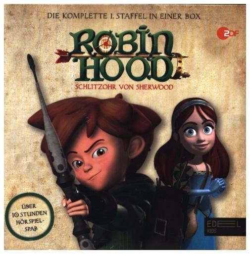 Cover: 4029759194446 | Robin Hood-Schlitzohr Von Sherwood. Staffelbox 1 (Folge 1-52) | CD