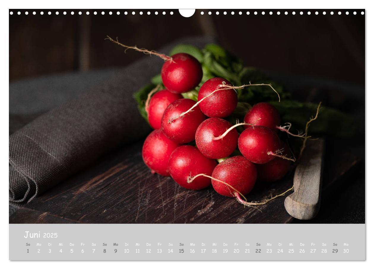 Bild: 9783435153305 | authentic FOOD art Obst und Gemüse (Wandkalender 2025 DIN A3 quer),...