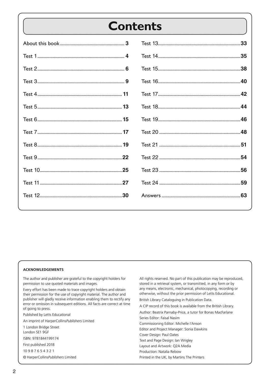 Bild: 9781844199174 | Letts 11+ Success - 11+ Non-Verbal Reasoning Quick Practice Tests...