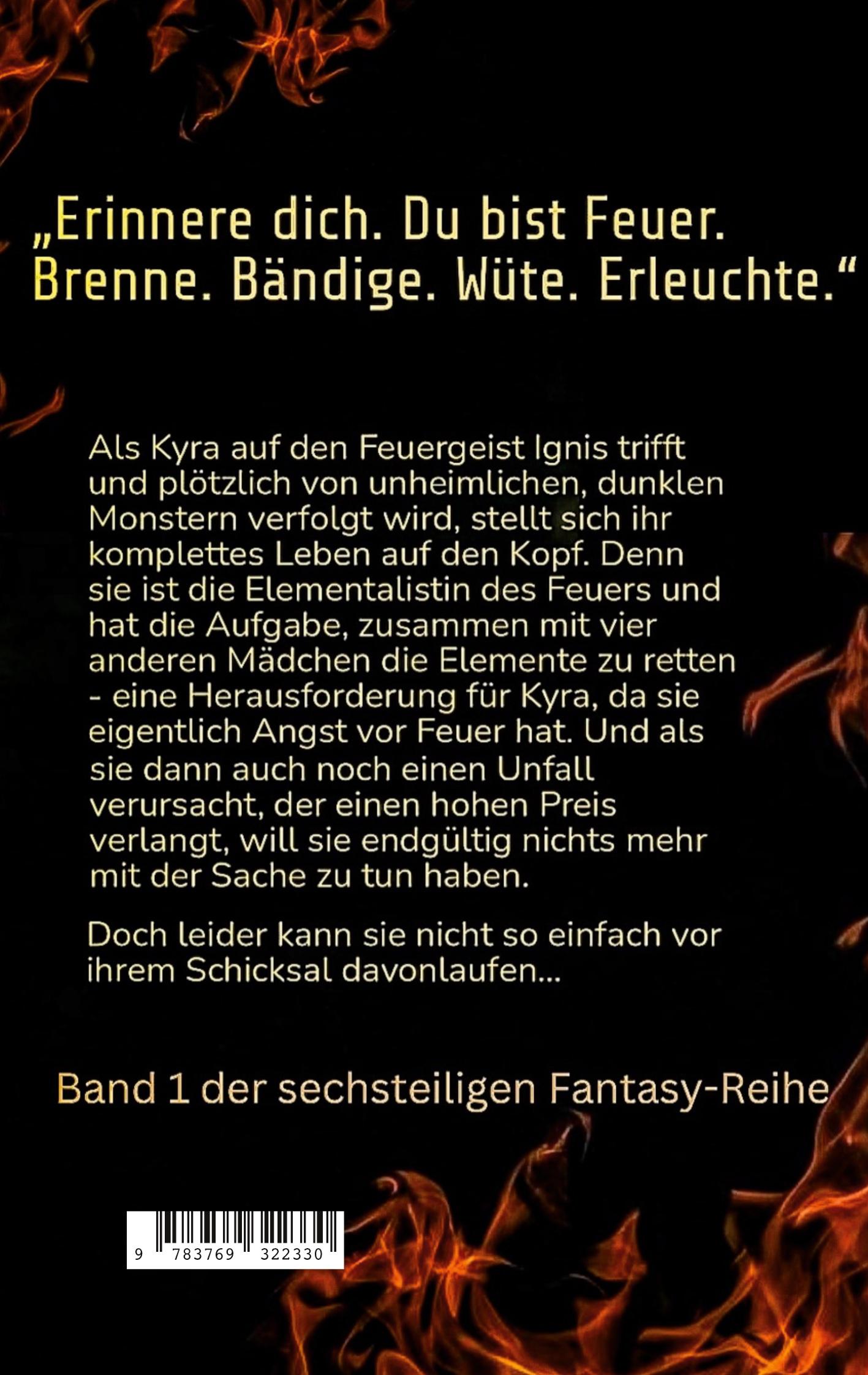 Rückseite: 9783769322330 | History of Elements | Kyra und Ignis | Katharina Alterauge | Buch