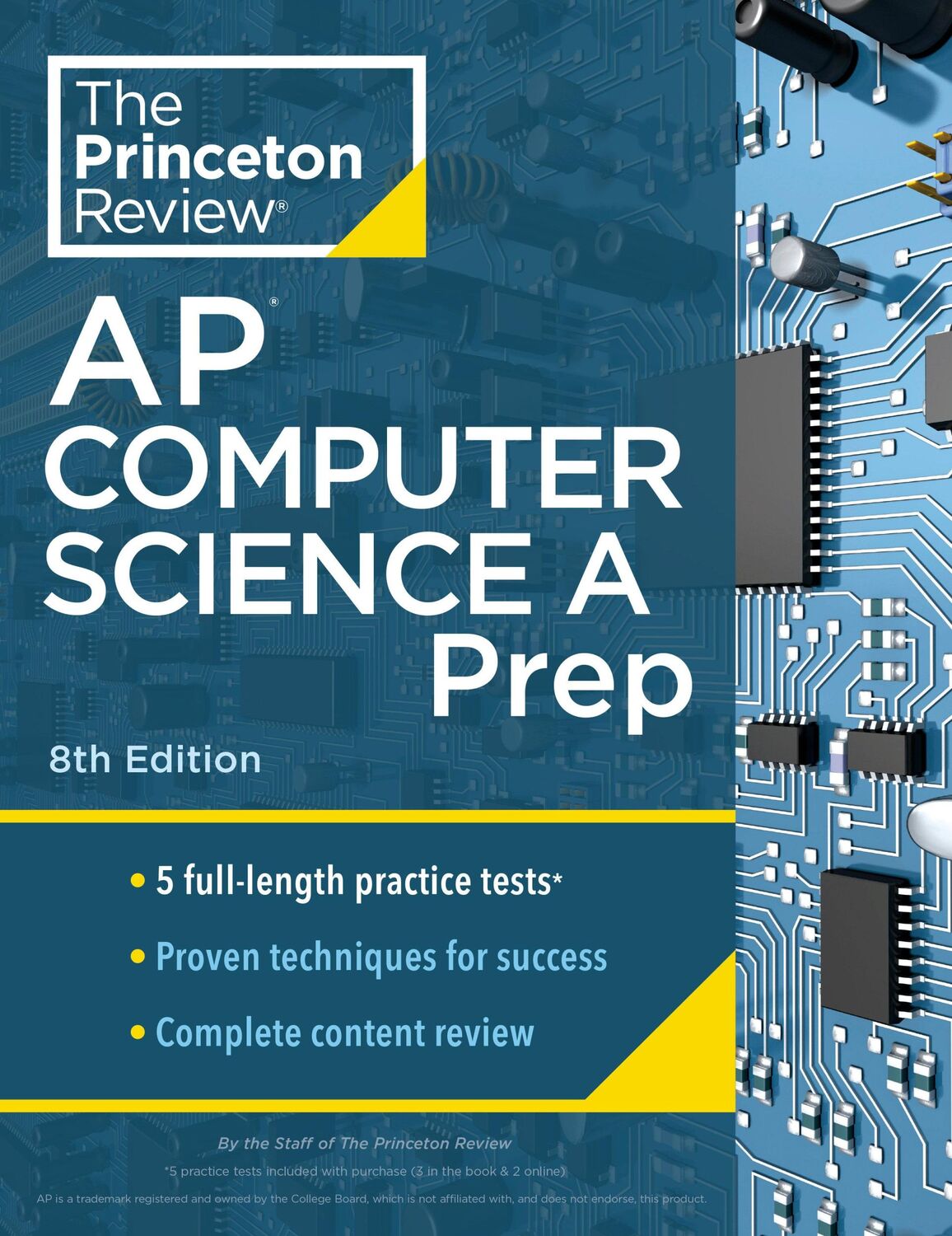 Cover: 9780593517055 | Princeton Review AP Computer Science a Prep, 8th Edition | Review