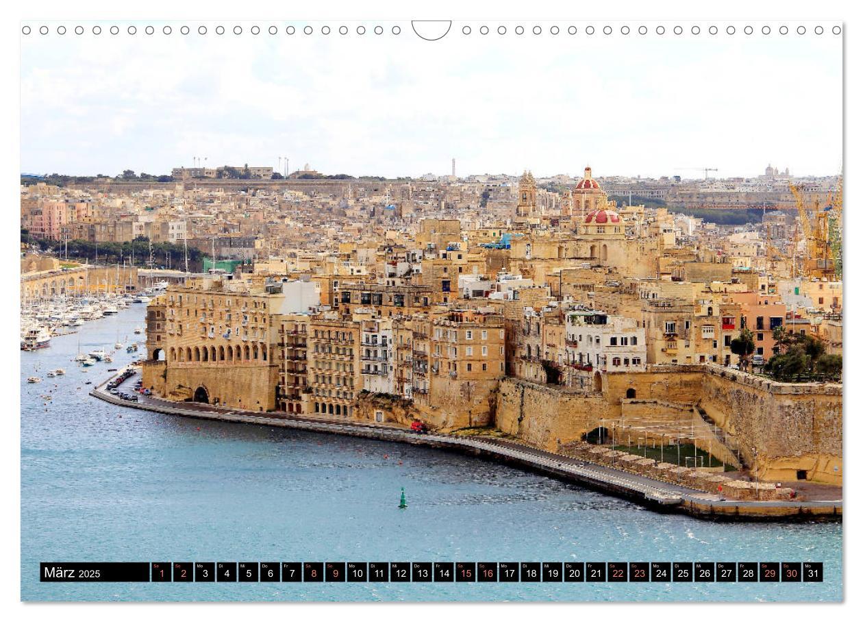 Bild: 9783435618545 | Malta - Juwel im Mittelmeer (Wandkalender 2025 DIN A3 quer),...