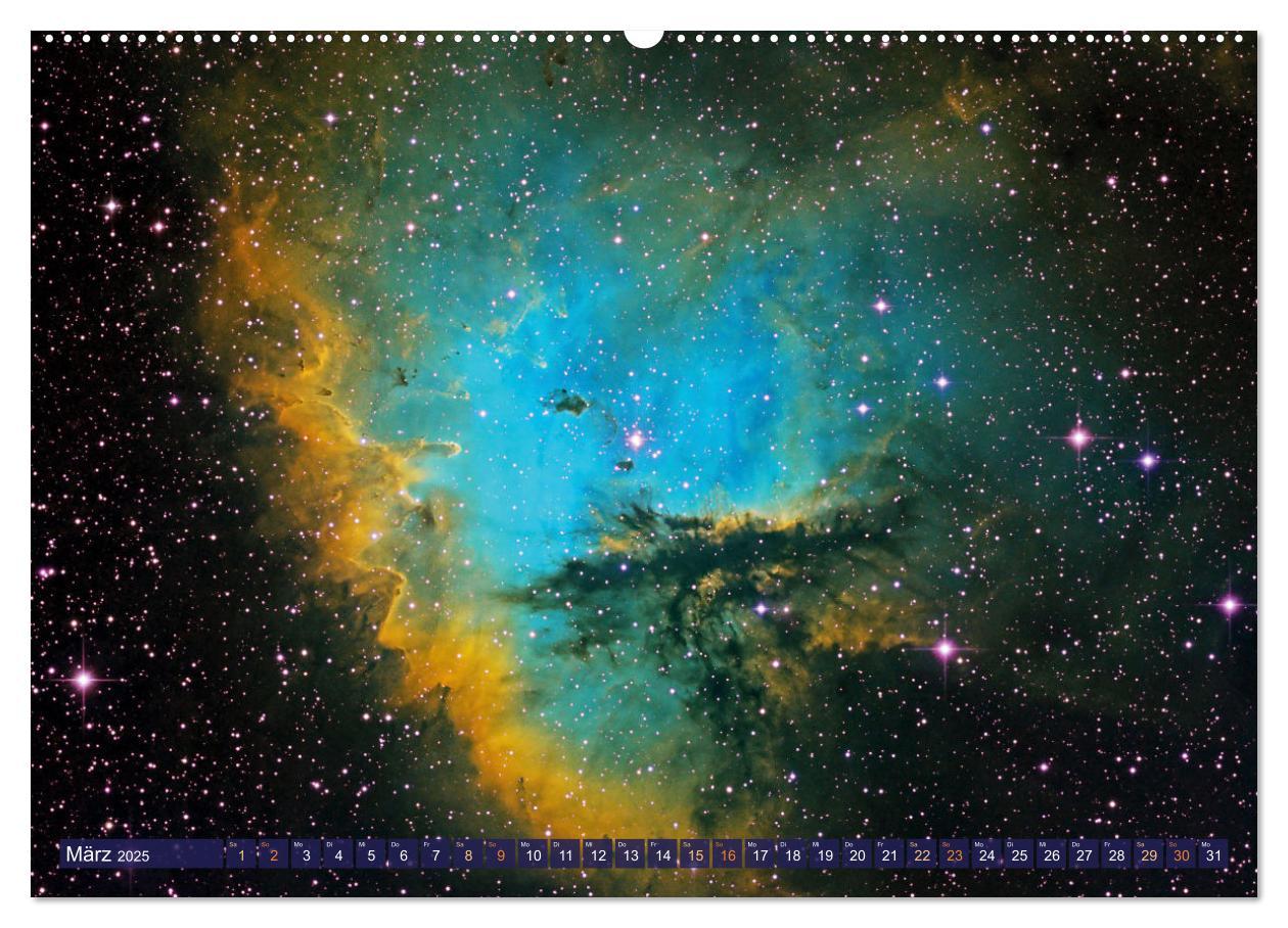 Bild: 9783435055029 | Galaxien, Sterne und Nebel: Leuchten aus dem All (Wandkalender 2025...