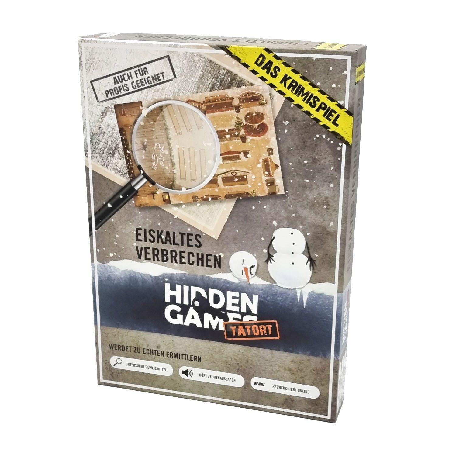 Cover: 4260686490441 | Hidden Games Tatort: Eiskaltes Verbrechen | Spiel | Deutsch | 2021