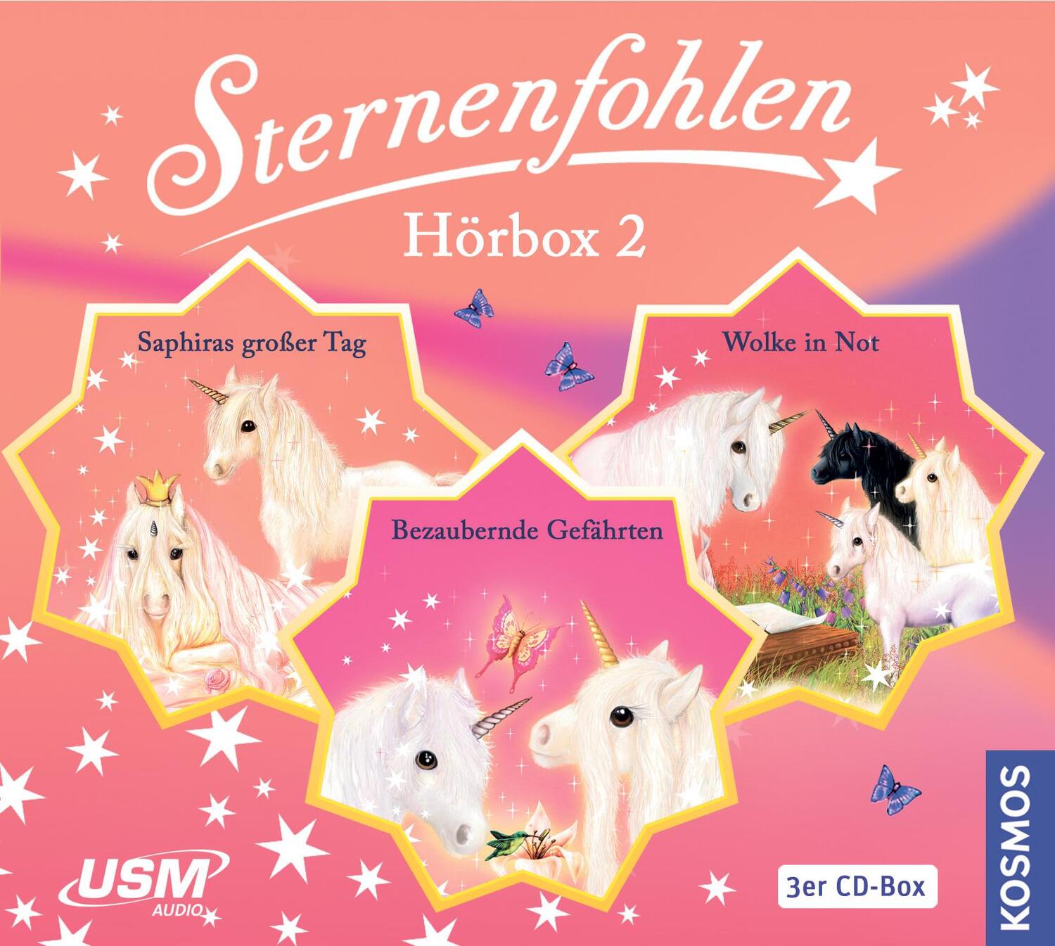 Cover: 9783803231918 | Die große Sternenfohlen Hörbox Folgen 4-6 (3 Audio CDs) | Chapman | CD