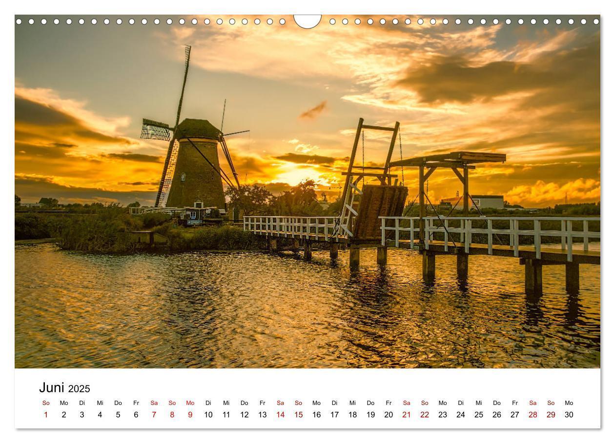 Bild: 9783435454952 | Märchenhafte Windmühlen (Wandkalender 2025 DIN A3 quer), CALVENDO...