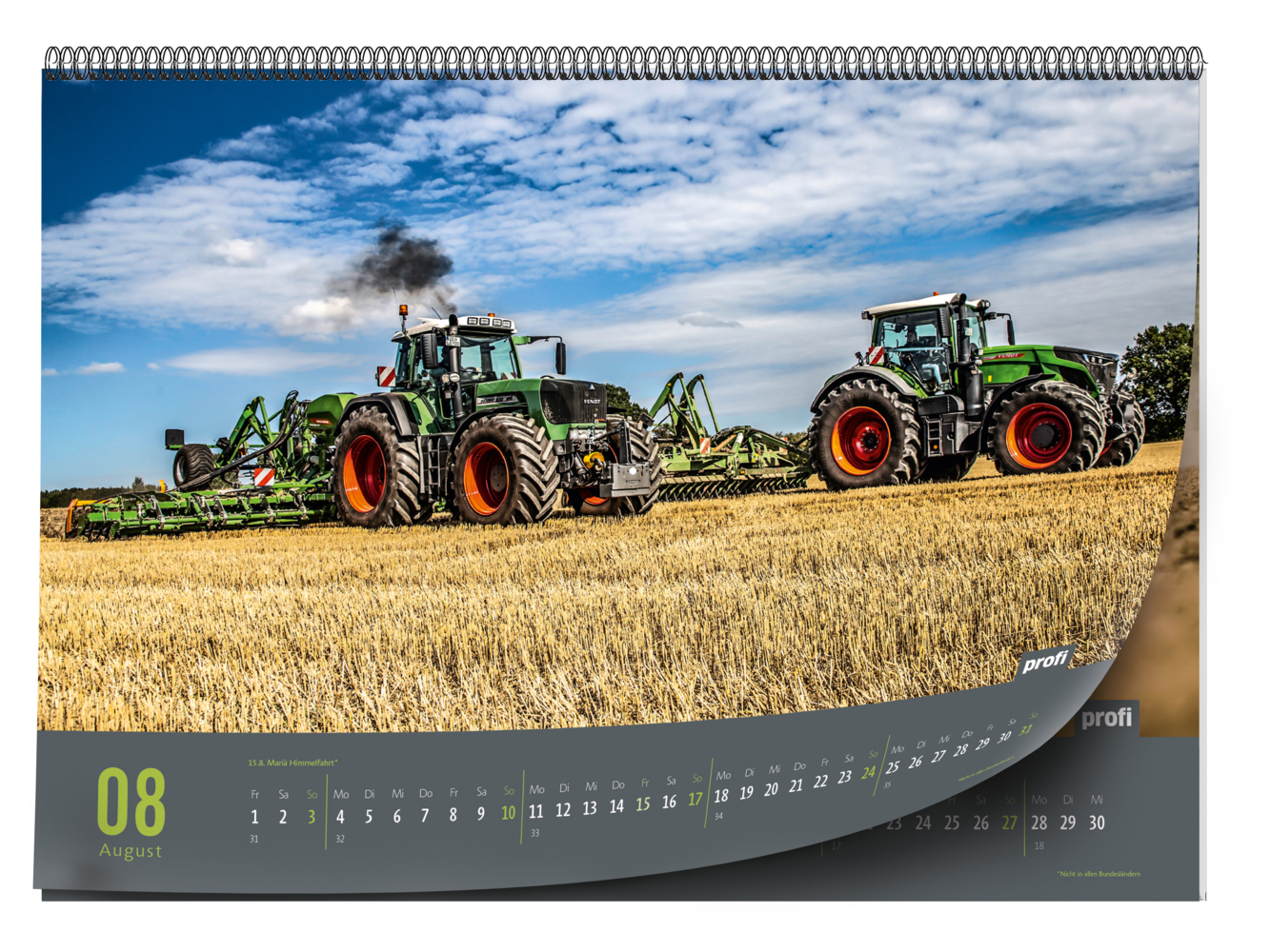 Bild: 9783784357874 | profi Landtechnikkalender 2025 | profi | Kalender | 14 S. | Deutsch