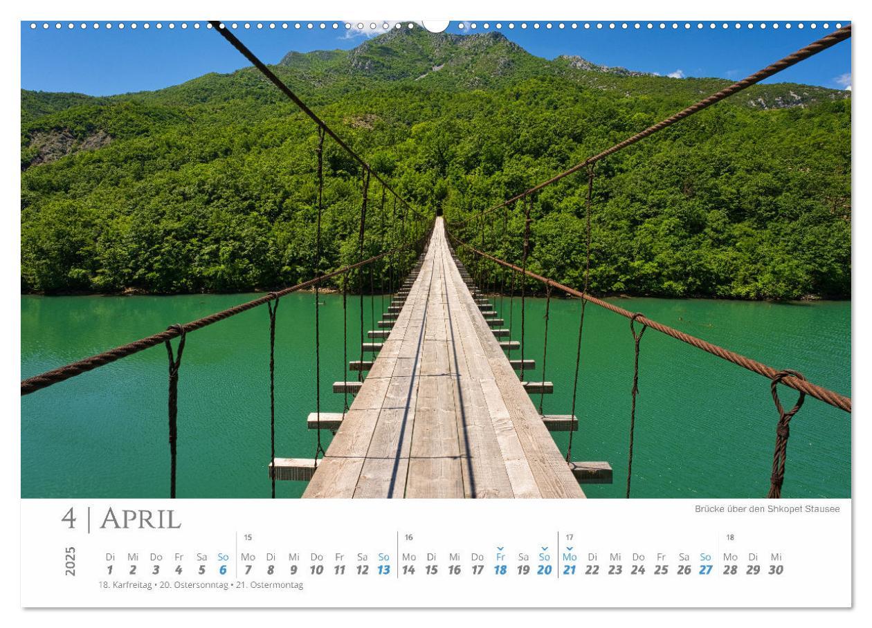 Bild: 9783383798276 | Albanien - wild, authentisch, abenteuerlich (Wandkalender 2025 DIN...