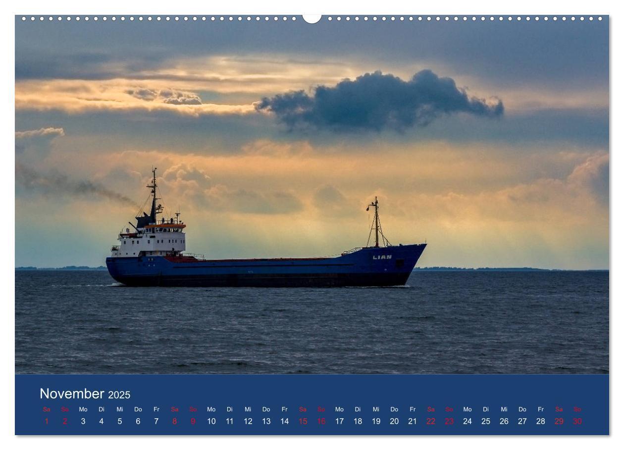 Bild: 9783435358649 | Schiffe - Begegnungen auf Nord- und Ostsee (Wandkalender 2025 DIN...