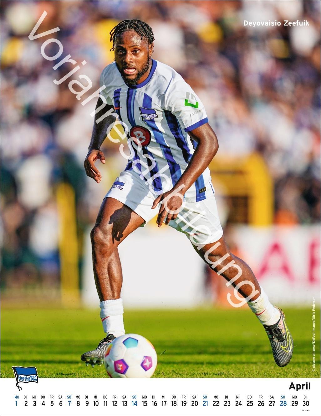 Bild: 9783756405411 | Hertha BSC Posterkalender 2025 | Heye | Kalender | Spiralbindung