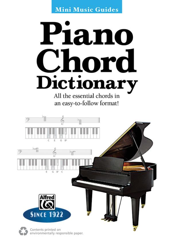 Cover: 9780739095263 | Mini Music Guides -- Piano Chord Dictionary | Alfred Publishing | Buch