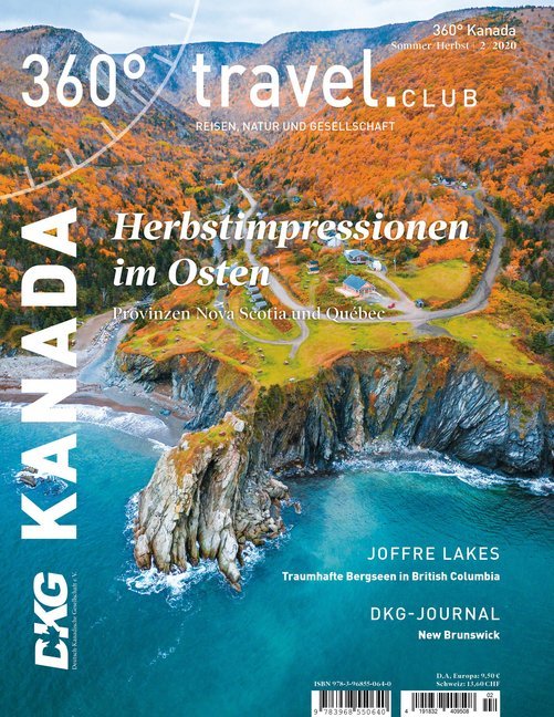 Cover: 9783968550640 | 360° Kanada - Ausgabe Sommer/Herbst 2020 | Broschüre | 92 S. | Deutsch