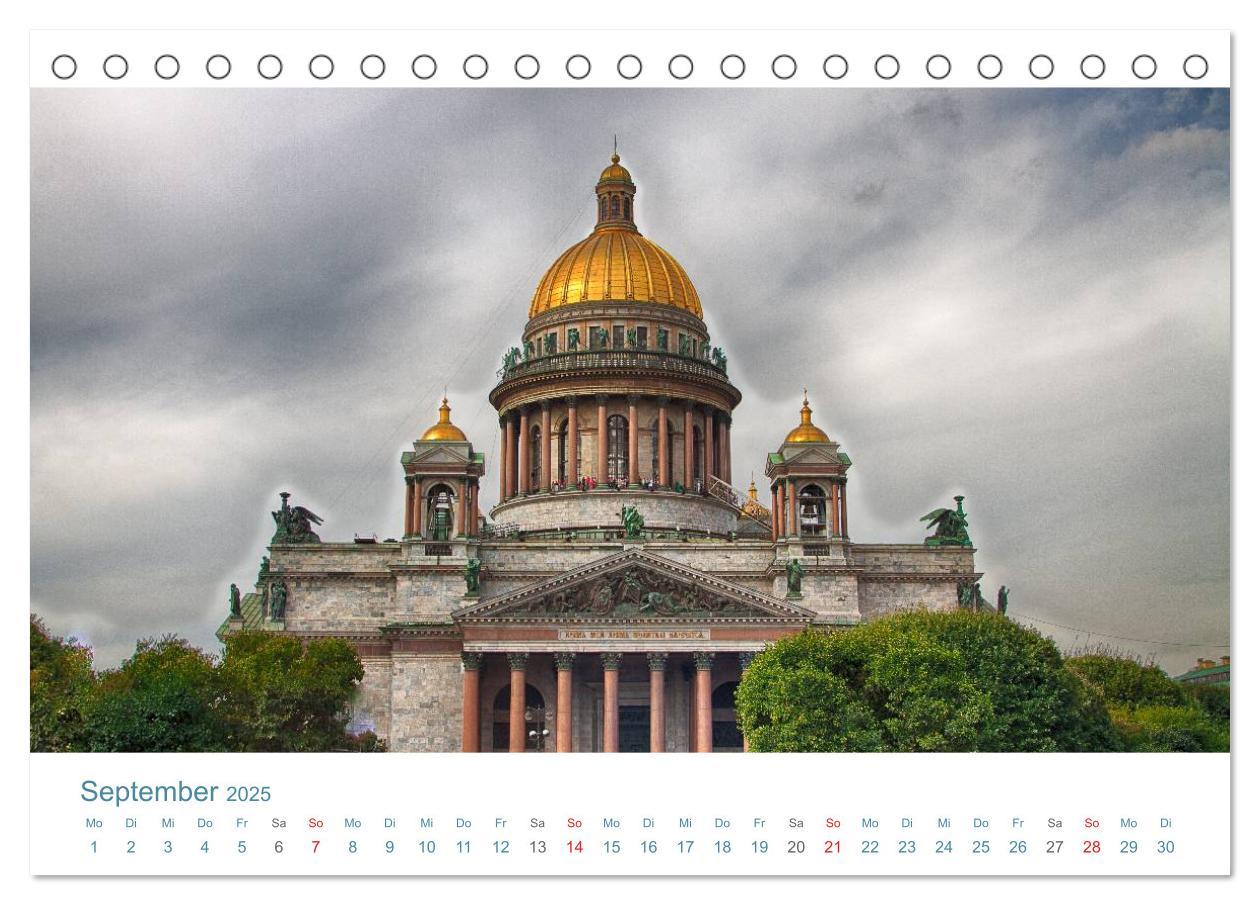 Bild: 9783435572373 | Sankt Petersburg - "Venedig des Nordens" (Tischkalender 2025 DIN A5...