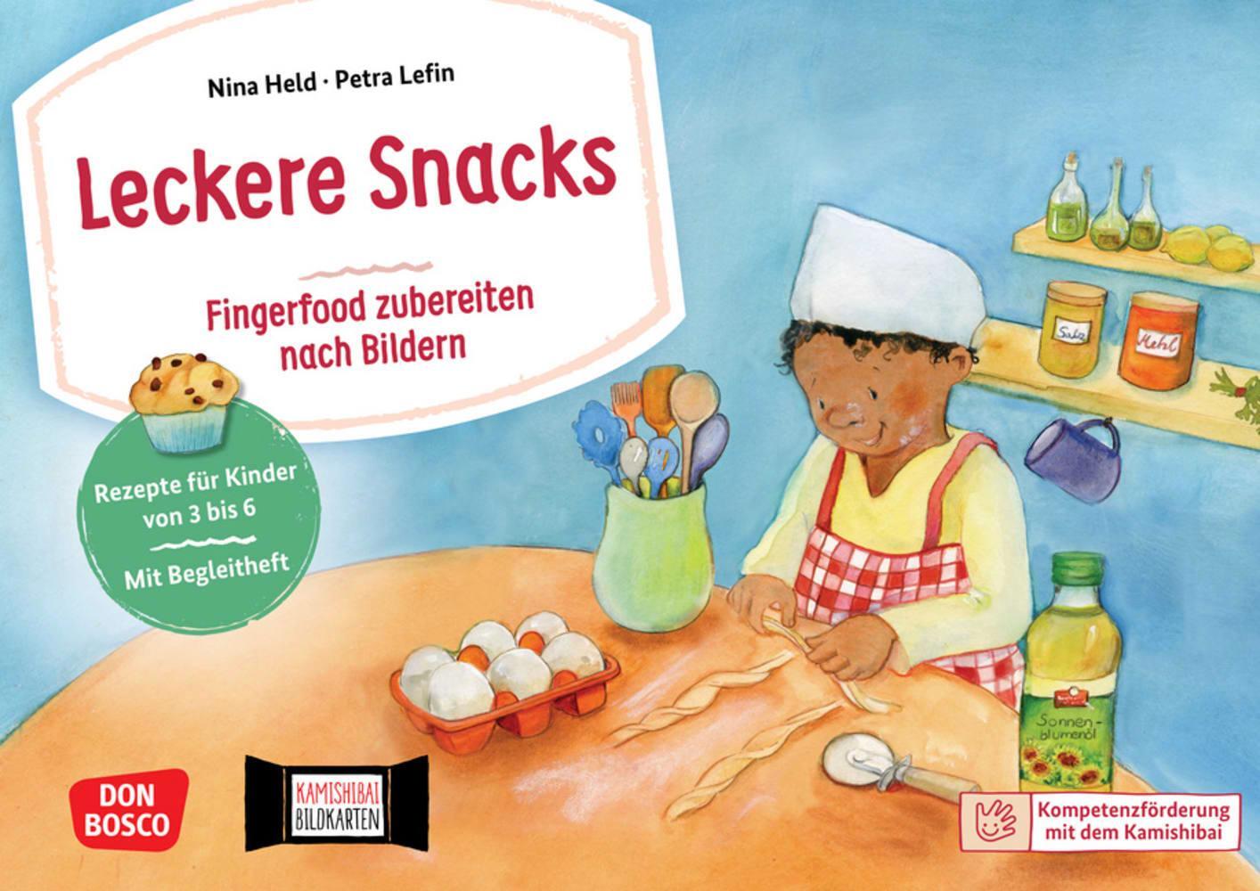 Cover: 4260694921586 | Leckere Snacks: Fingerfood zubereiten nach Bildern. Kamishibai...