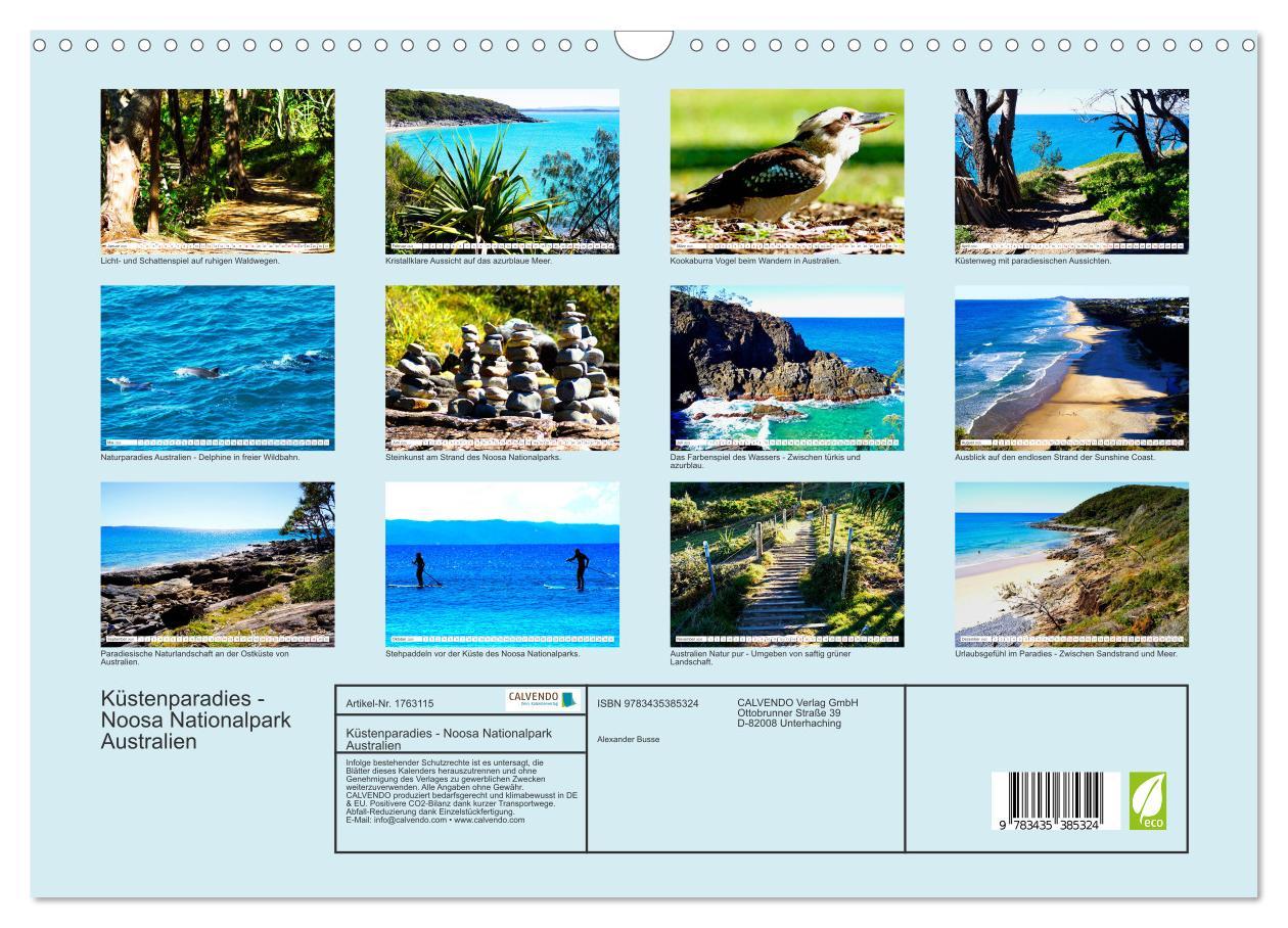 Bild: 9783435385324 | Küstenparadies - Noosa Nationalpark Australien (Wandkalender 2025...