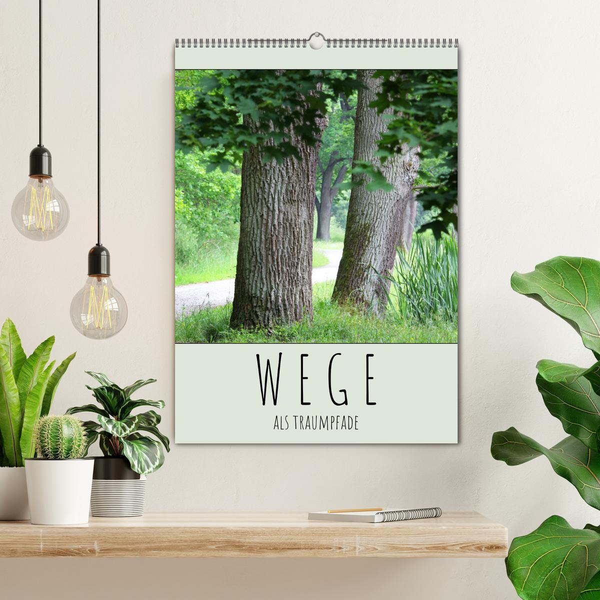 Bild: 9783457089972 | Wege als Traumpfade (Wandkalender 2025 DIN A2 hoch), CALVENDO...