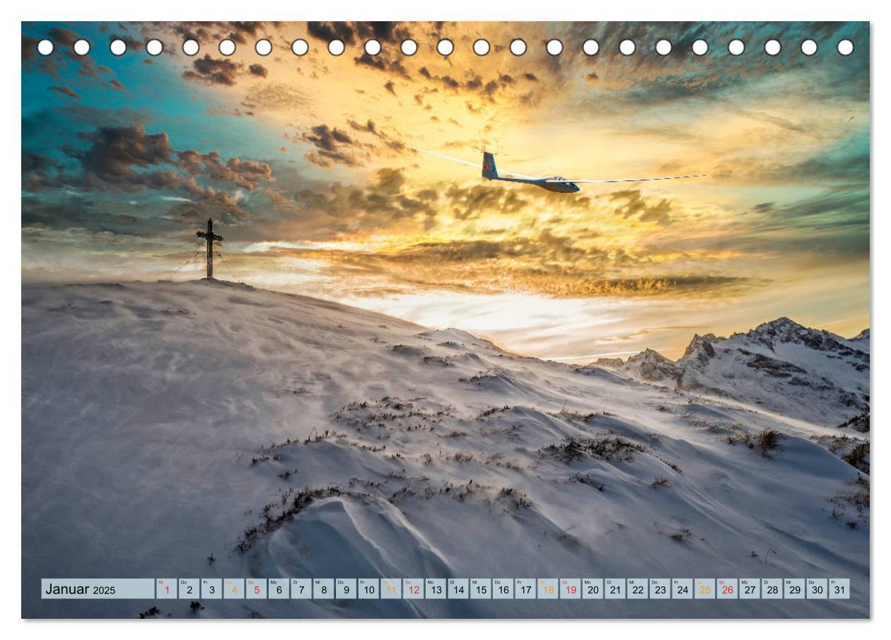 Bild: 9783435147885 | Segelflug, ein Stück Freiheit (Tischkalender 2025 DIN A5 quer),...