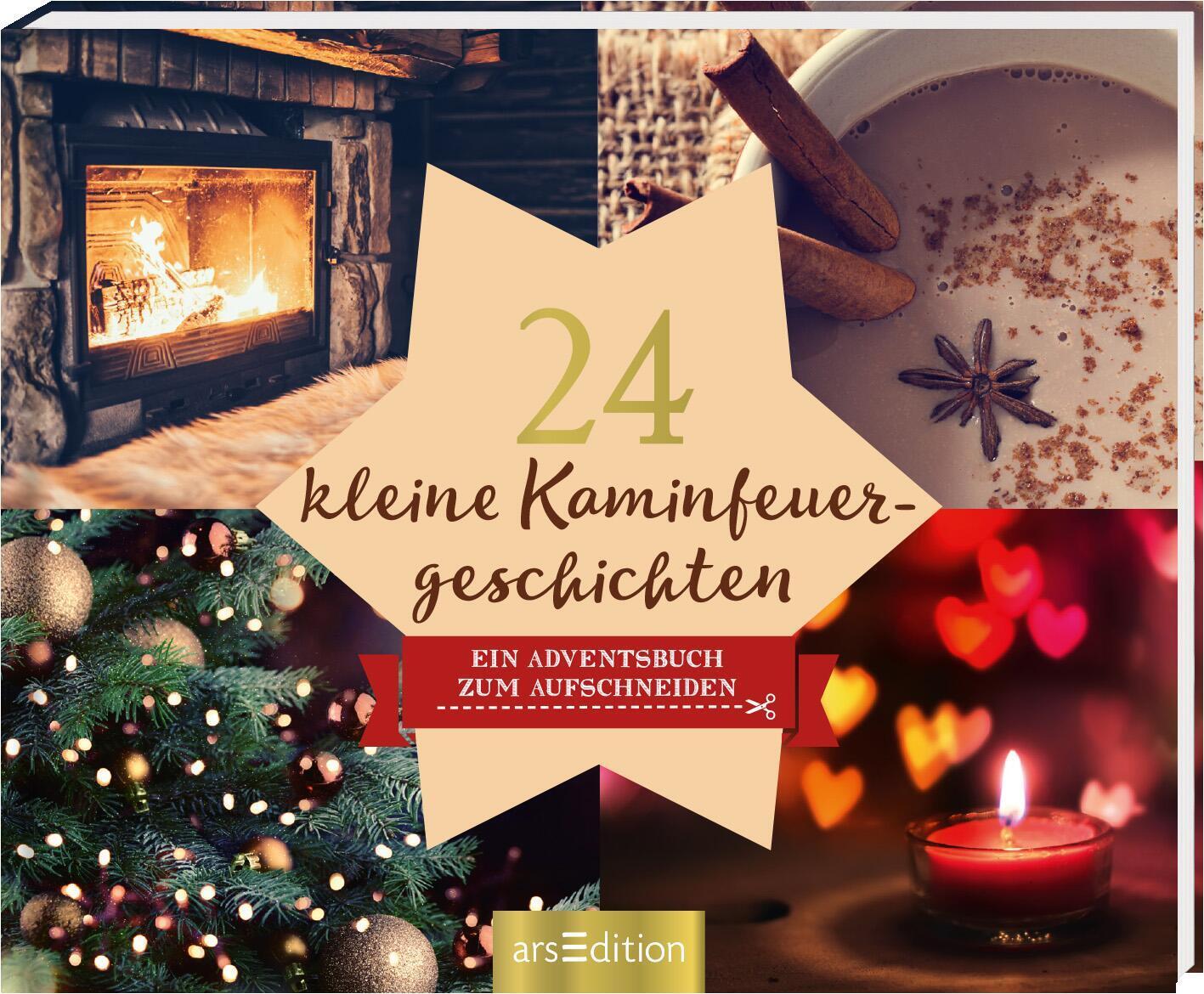 Cover: 9783845830520 | 24 kleine Kaminfeuergeschichten - Ein Adventskalender mit 24...